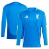 Original Fußballtrikot Italien Heimtrikot EURO 2024 Langarm Für Herren